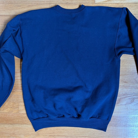 Disneyland Vintage Style Mickey Mouse Sweater Blue Unisex Adults Small - Picture 11 of 11